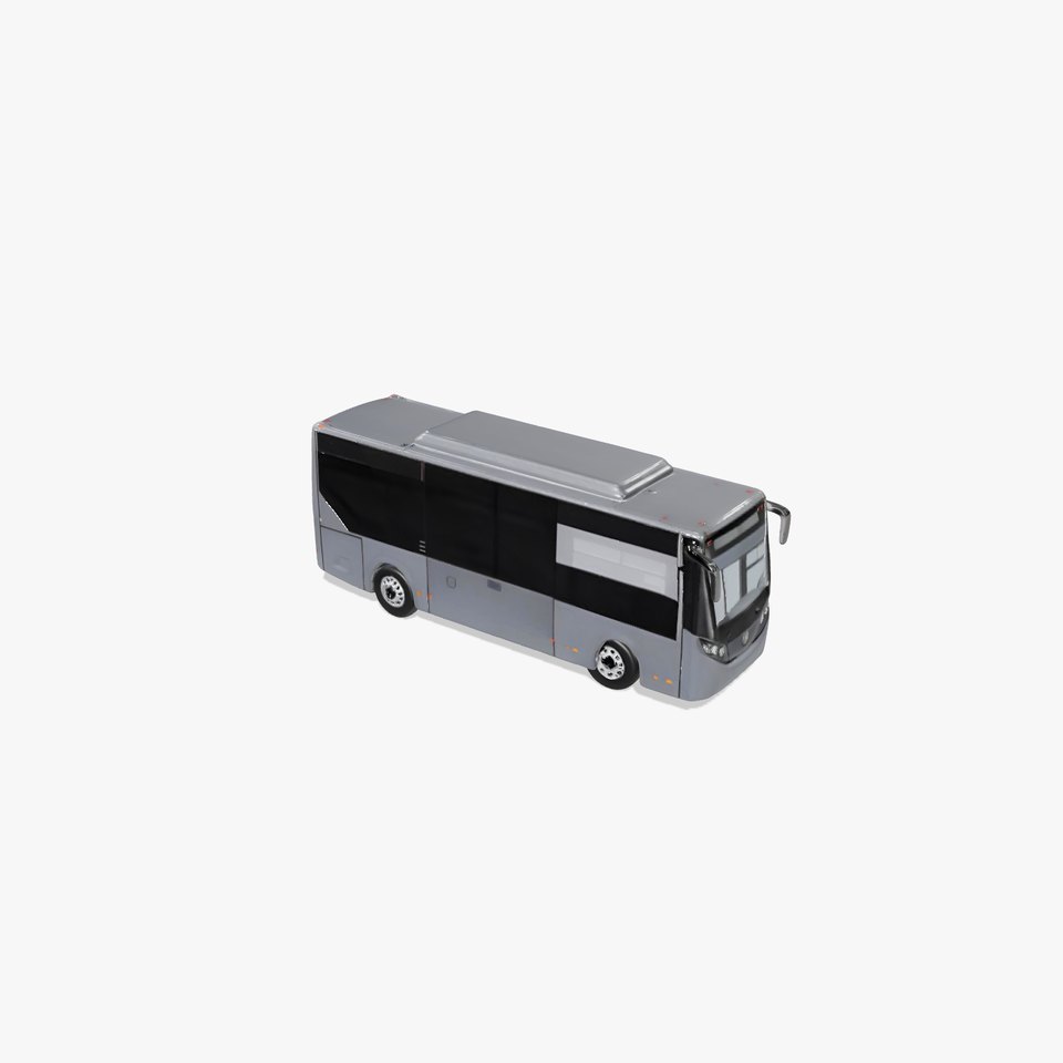 Gray Urban Bus model pack